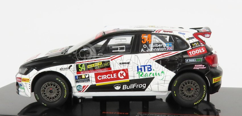 Ixo-models Volkswagen Polo Gti R5 N 54 Rally Wales 2019 O.solberg - A.johnston 1:43 Biela čierna červená