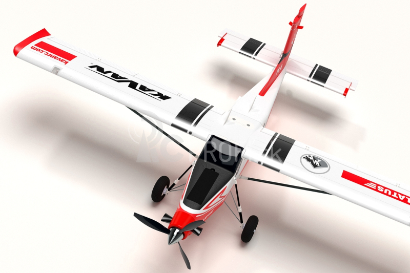 KAVAN Pilatus PC-6 Porter 1500 mm ARF – červená