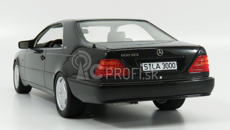 Kultové modely Mercedes benz S-class 600sec Coupe (c140) 1992 1:18 Black