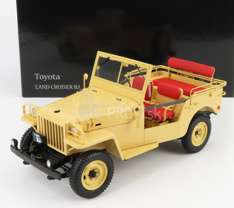 Kyosho Toyota Land Cruiser Bj 4x4 1951 1:18 béžová