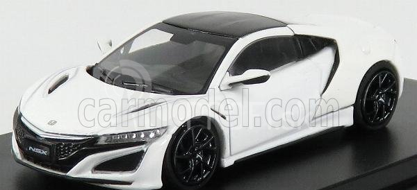 LCD model Honda Nsx 2017 1:64 biela