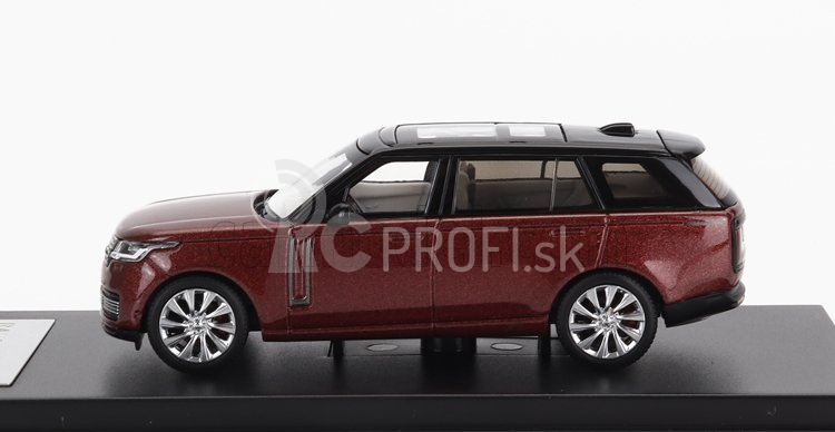 LCD model Land rover Range Rover 2022 1:64 Červený