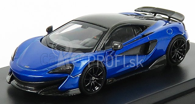 LCD model Mclaren 600lt 2018 1:64 Blue