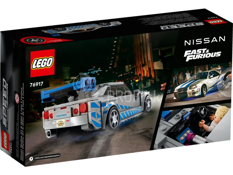 LEGO Speed Champions - 2 Fast 2 Furious Nissan Skyline GT-R