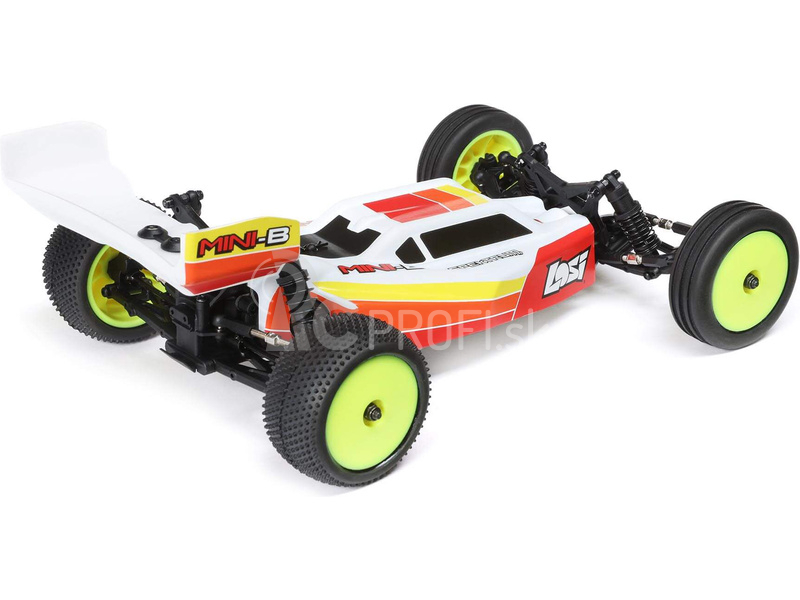 Losi Mini-B 1:16 Buggy Brushless RTR červená