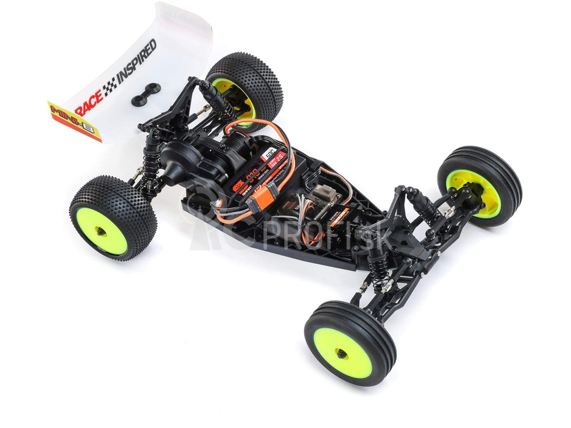 Losi Mini-B 1:16 Buggy Brushless RTR červená