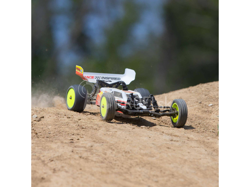 Losi Mini-B 1:16 Buggy Brushless RTR červená