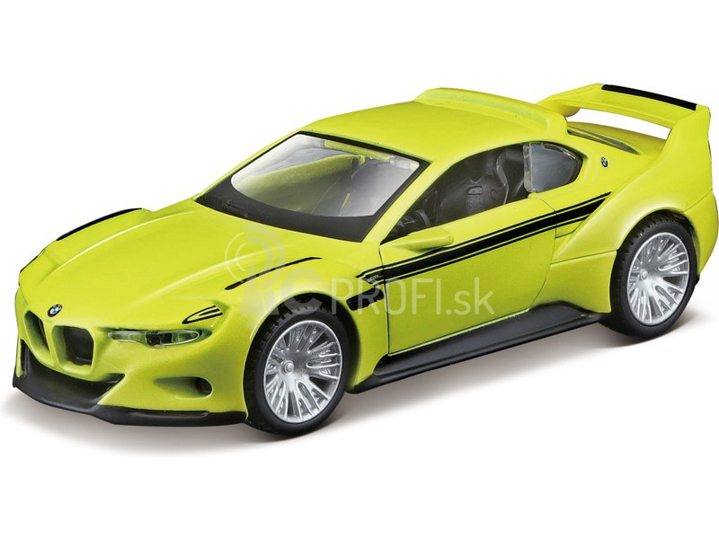 Maisto BMW 3.0 CSL Hommage 1:44 žltá metalíza