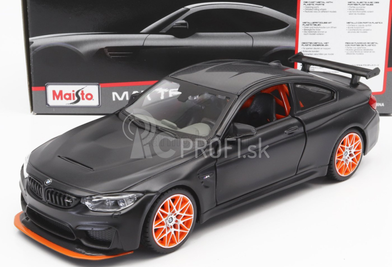 Maisto BMW 4-series M4 Gts Coupe (f82) 2016 1:24 Matt Black