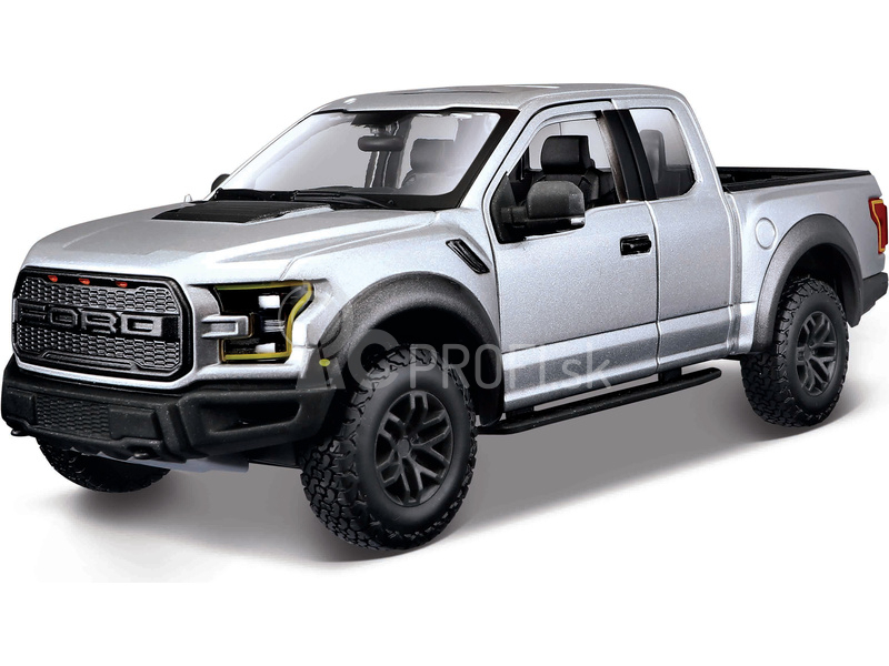 Maisto Ford F-150 Raptor 2017 1:24 sivá metalíza