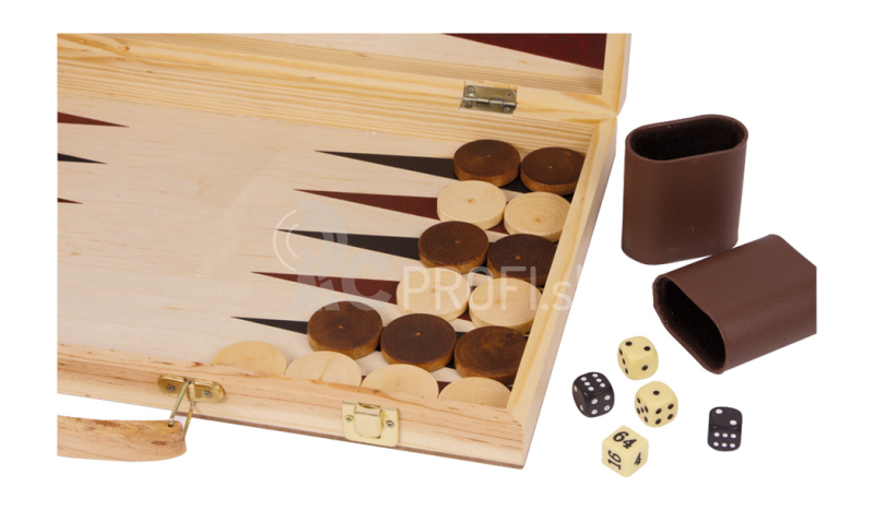 Malé puzdro na šach a backgammon