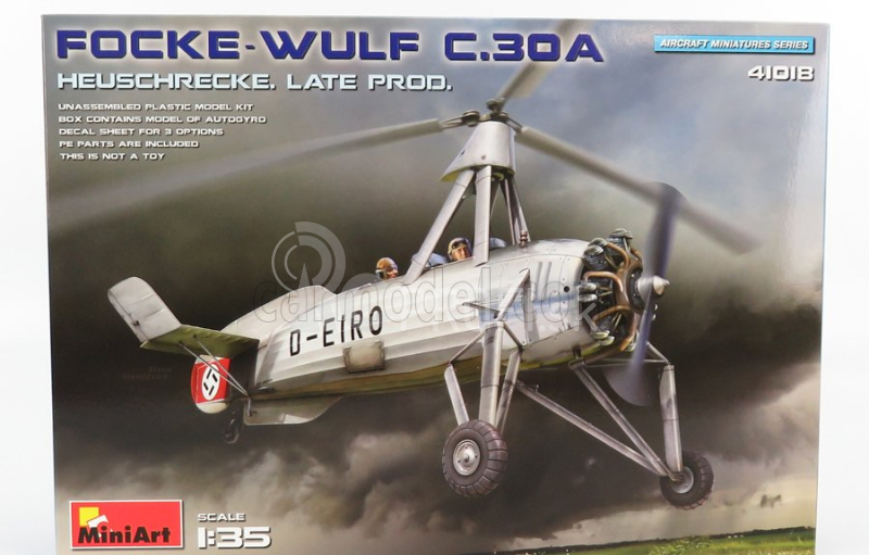 Miniart Lietadlo Focke-wulf C30a 1933 1:35 /