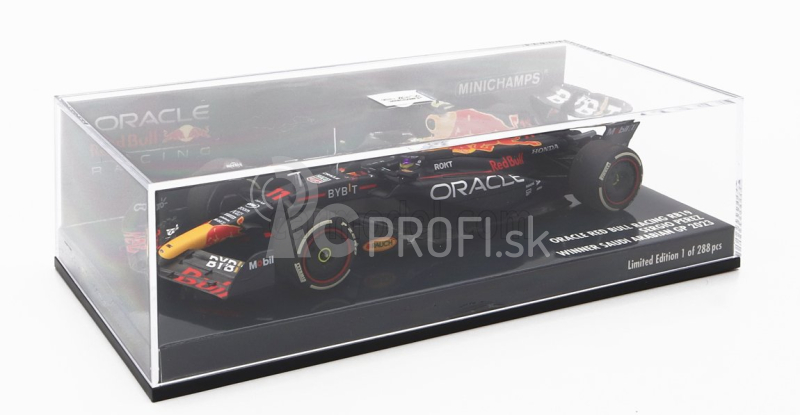 Minichamps Red bull F1 Rb19 Team Oracle Red Bull Racing N 11 Víťaz GP Saudskej Arábie 2023 Sergio Perez 1:43 Matt Blue