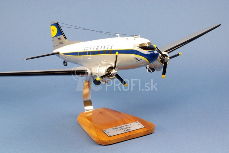 Model lietadla Douglas DC 3 Lufthansa