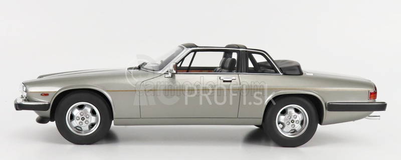 Modely Jaguar Xj-sc Semiconvertible 1983 1:18 Silver Met