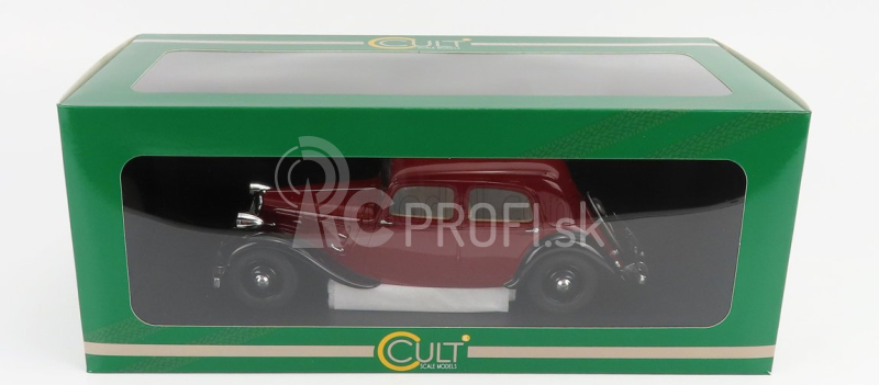 Modely v mierke Cult-scale Citroen Traction Avant 7cv 1934 1:18 Bordeaux Black