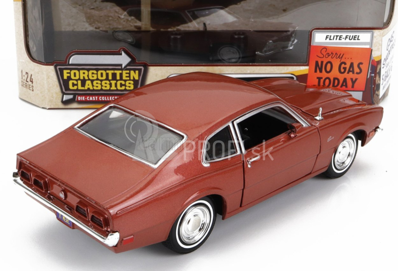 Motor-max Mercury Comet 1971 1:24 hnedý