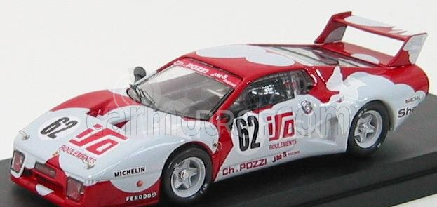 Najlepší model Ferrari 512bb Lm 4.9l Team Jms Charles Pozzi 3m N 62 24h Le Mans 1979 J.c.andruet - S.dini 1:43 Red Grey