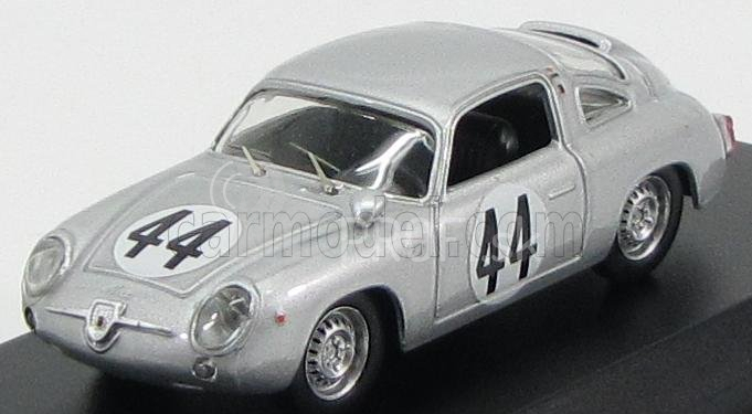 Najlepší model Fiat Abarth 700 N 44 1000km Paris 1961 J.vinatier 1:43 Strieborný