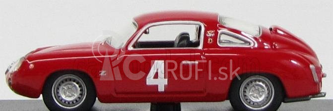 Najlepší model Fiat Abarth 750 N 4 Winner Gp Monza 1963 G.capra 1:43 Red