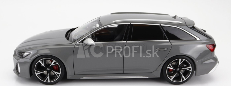 Nzg Audi A6 Rs6 Avant Sw Station Wagon 2021 1:18 Nardo Grey