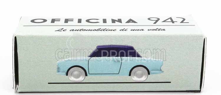 Officina-942 Siata Amica 57 Coupe (základ Fiat 600) 1957 1:76 2 Tones Blue