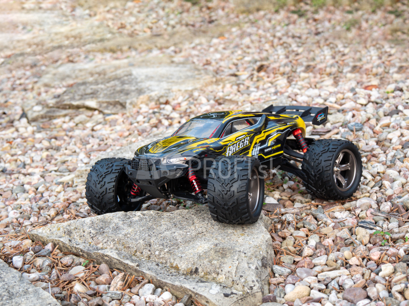 RC auto X9116 Challenger truggy, žltá + náhradná batéria