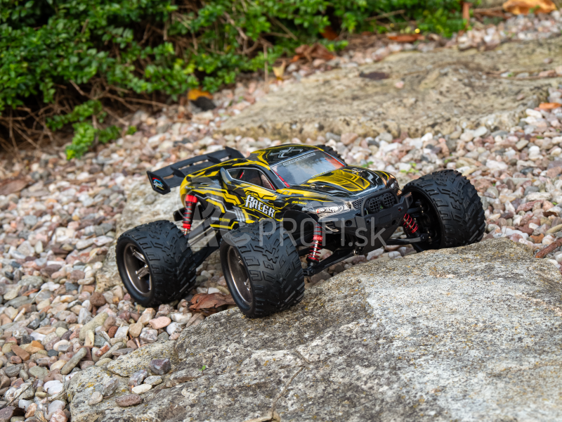 RC auto X9116 Challenger truggy, žltá + náhradná batéria