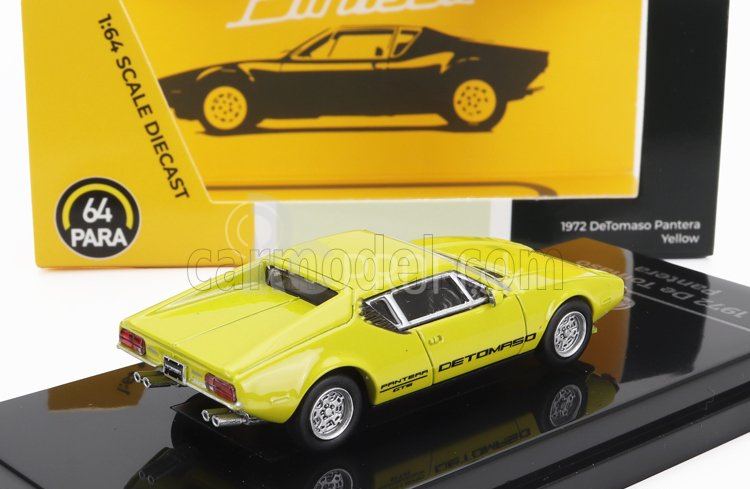 Paragon-models De tomaso Pantera Rhd 1972 1:64 Žltá