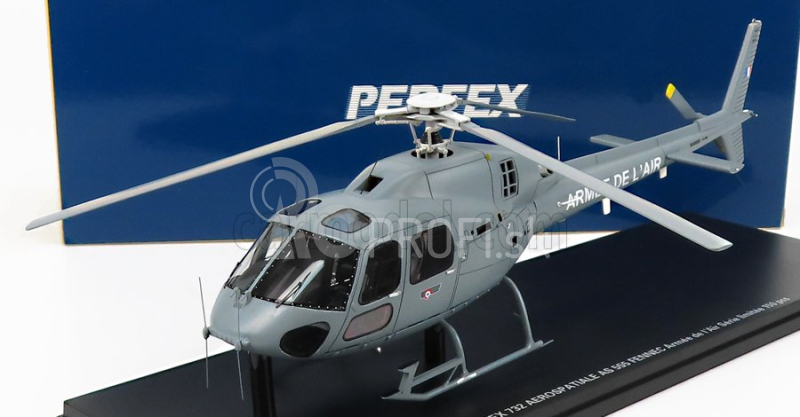 Perfex Aerospatiale As 555 Fennec Helicopter Armee De L'air 1990 1:43 Military Grey