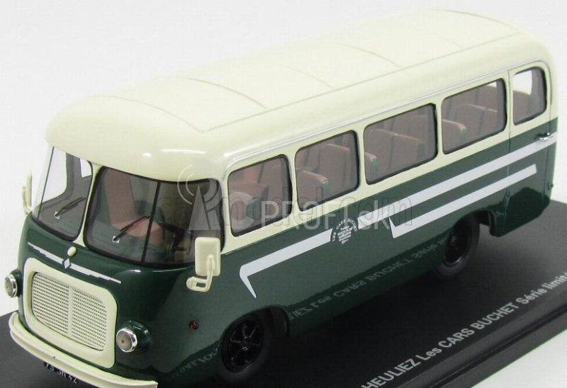 Perfex Renault Galion Bus Heuliez Les Cars Buchet 1968 1:43 zelená biela