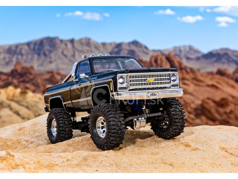 ROZBALENÉ - RC auto Traxxas TRX-4M Chevrolet K10 1979 1:18 RTR, čierne