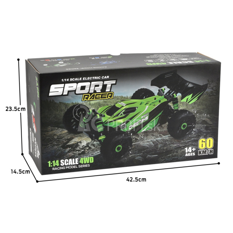 RC autíčko buggy Sport Racer, bielo-modrá