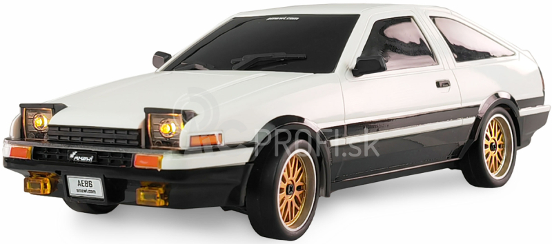 RC auto AE86 Sprinter Trueno, biela