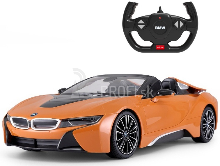 RC auto BMW i8, oranžová