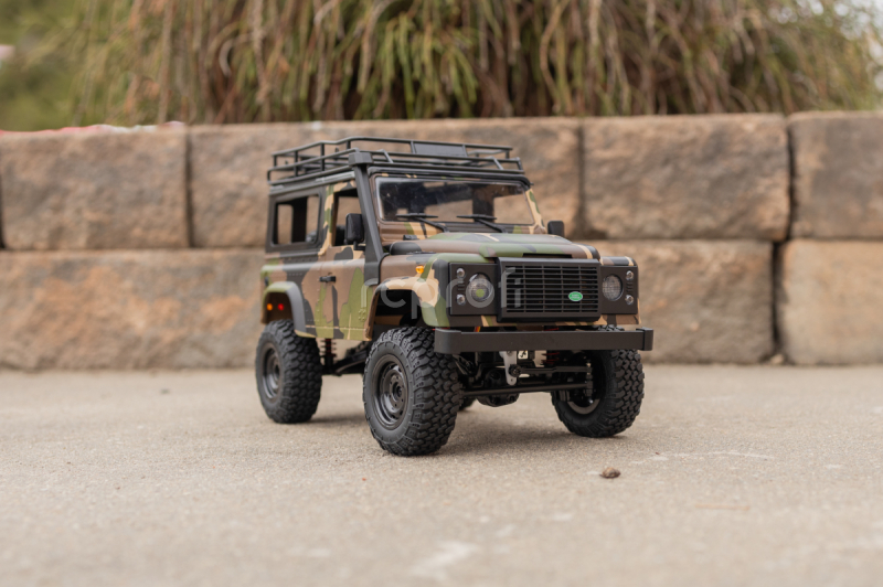 RC auto Land Rover Trail V2 1/12 RTR 4WD, kamufláž