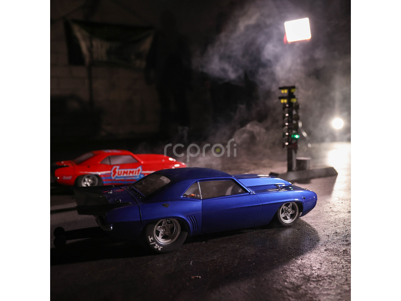 RC auto Losi 22S Dragster 1:10 1969 Camaro RTR, modré