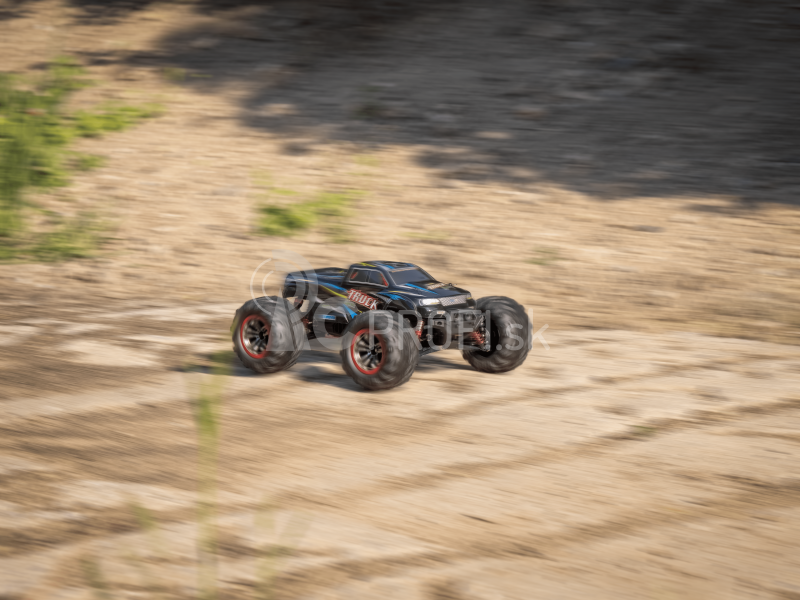 RC monster truck 9125, červená + náhradná batéria