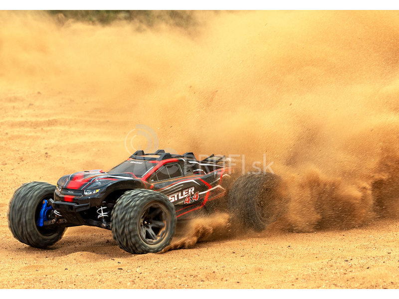 RC auto Traxxas Rustler 1:10 2BL 4WD RTR, modré