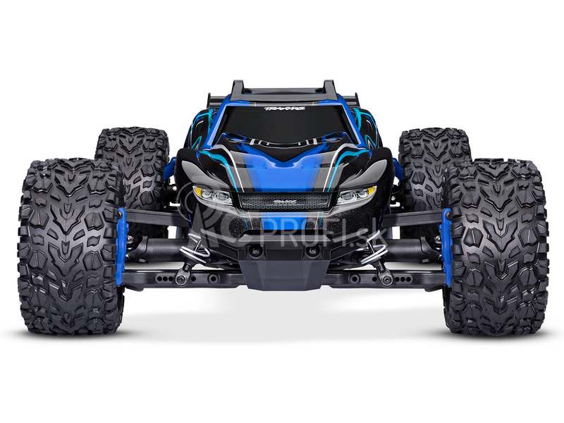 RC auto Traxxas Rustler 1:10 2BL 4WD RTR, modré