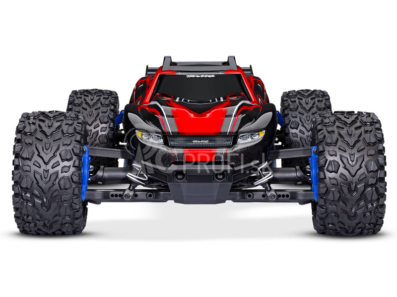 RC auto Traxxas Rustler 1:10 2BL 4WD RTR, modré