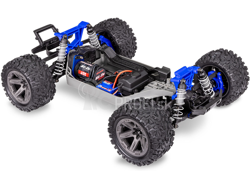 RC auto Traxxas Rustler 1:10 2BL 4WD RTR, modré