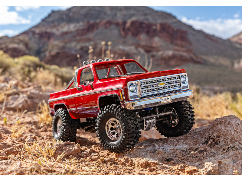 RC auto Traxxas TRX-4M Chevrolet K10 1979 1:18 RTR, čierne