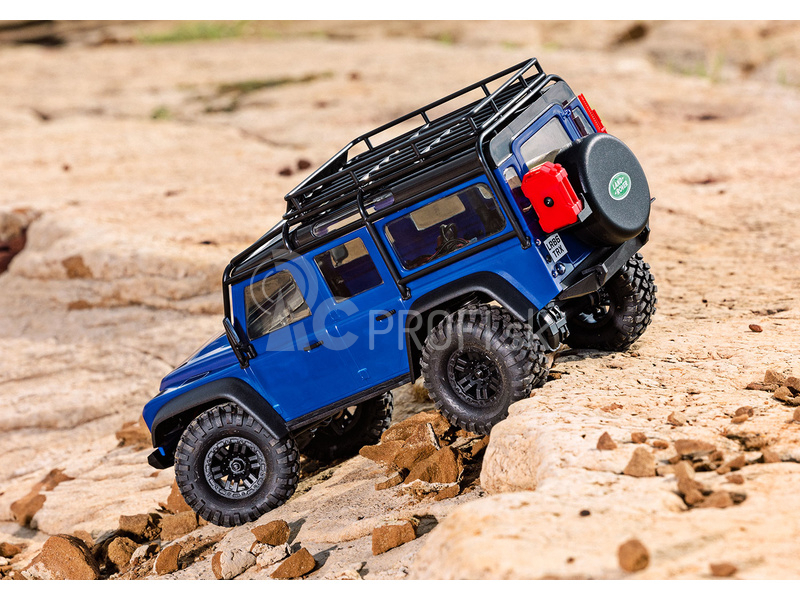 RC auto Traxxas TRX-4M Land Rover Defender 1:18 RTR, strieborná