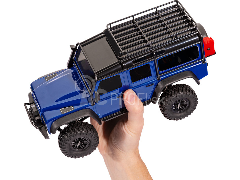 RC auto Traxxas TRX-4M Land Rover Defender 1:18 RTR, strieborná