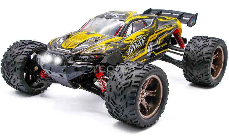 RC auto X9116 Challenger truggy, žltá + náhradná batéria