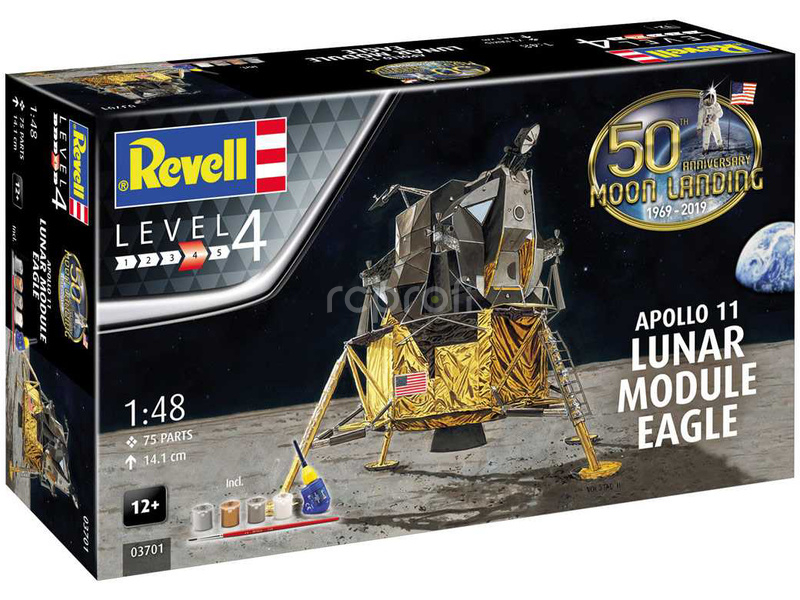 Revell Apollo 11 lunárny modul Eagle (50. výročie) (1:48) (súprava)