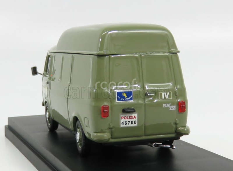 Rio-models Fiat 238 Van Polizia 1972 1:43 Zelená