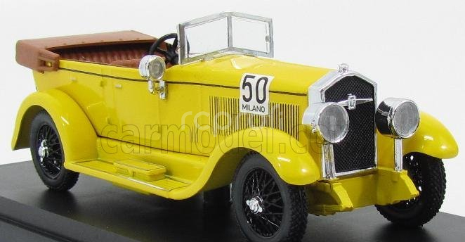 Rio-models Isotta fraschini 8a Spider N 50 Víťaz Rally Milano - Sanremo 1933 Rosalinda Bianchi Anderloni 1:43 Žltá