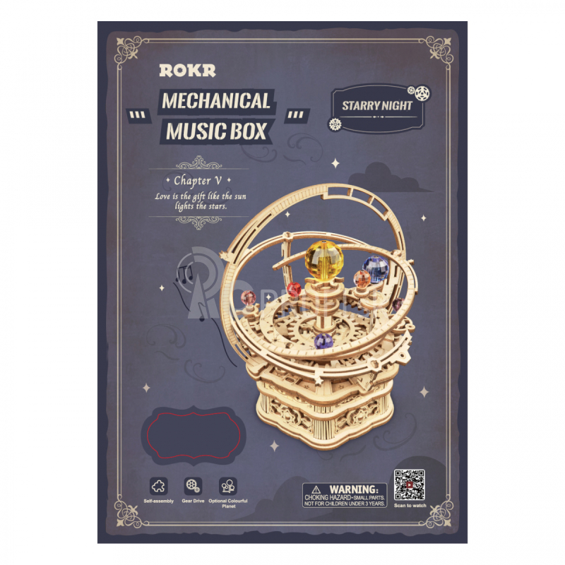 RoboTime 3D skladačka hračiek Historický orloj